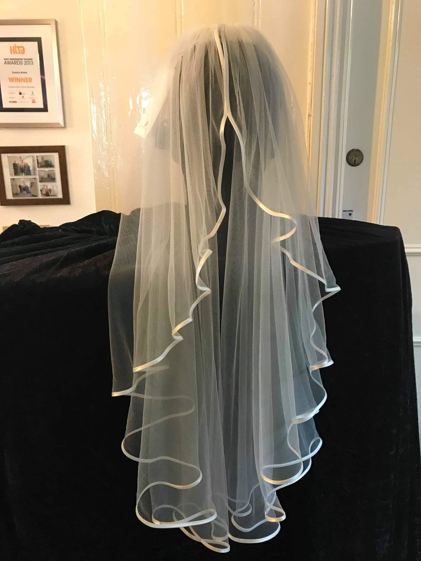 Holy Communion Veil. Approx. Waist Length