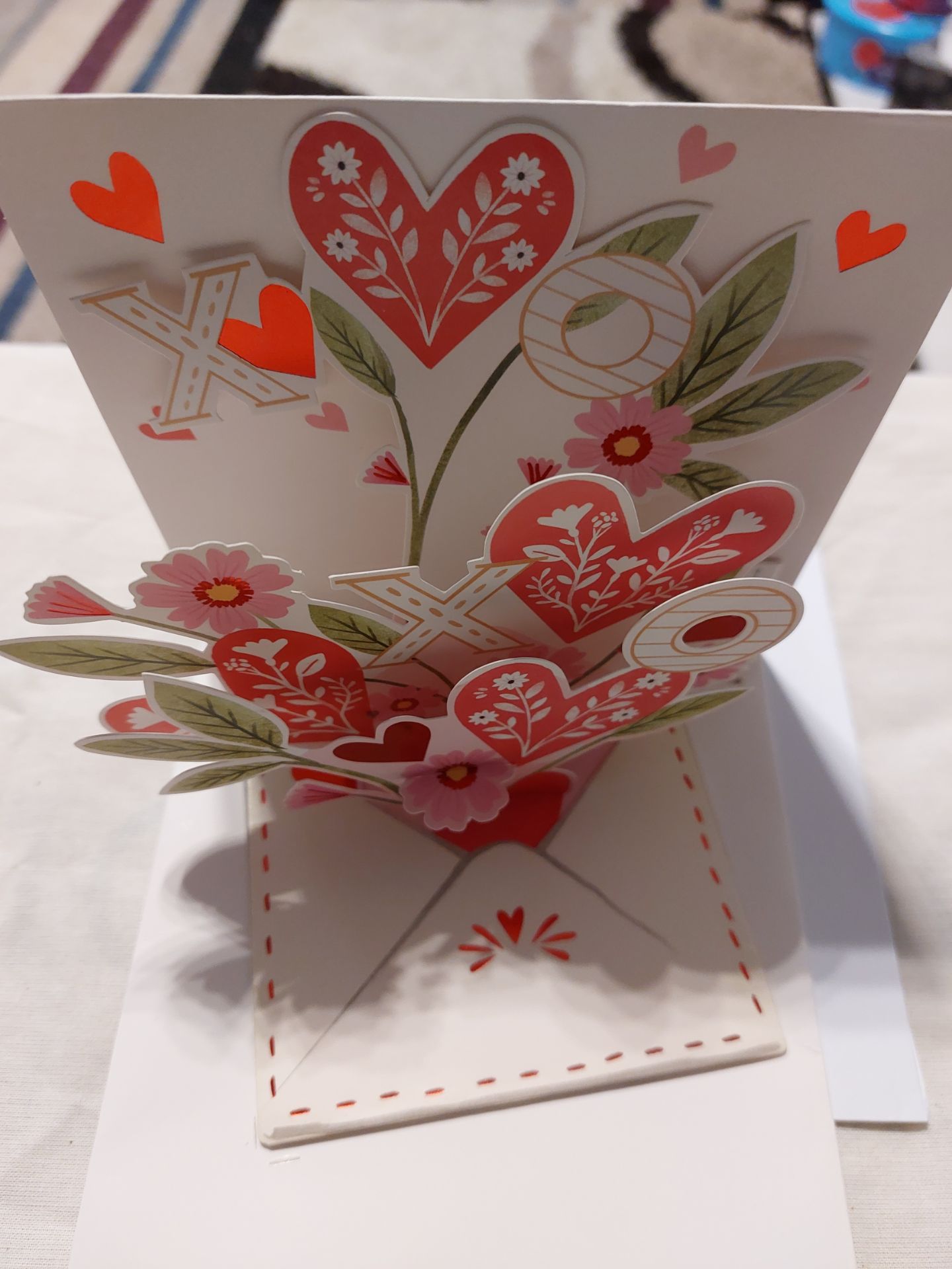 Pop Up Heart Card - Box of 48