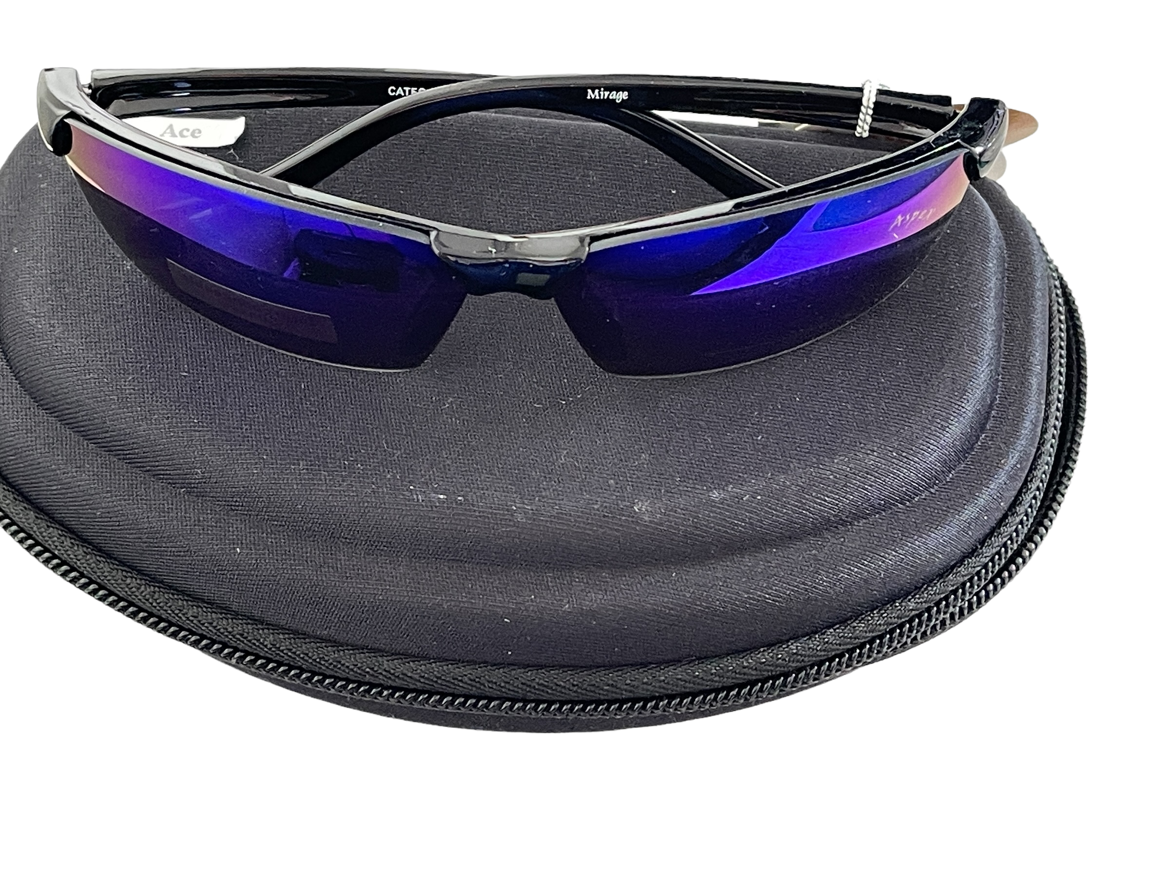 Aspex Sunglasses with Case Cloth Lenses Surplus Stock from Our private jet charter. - Image 4 of 5