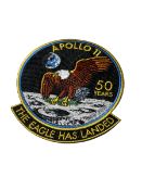 Crew Nasa Issue Apollo 11 50th Anniversary Patch