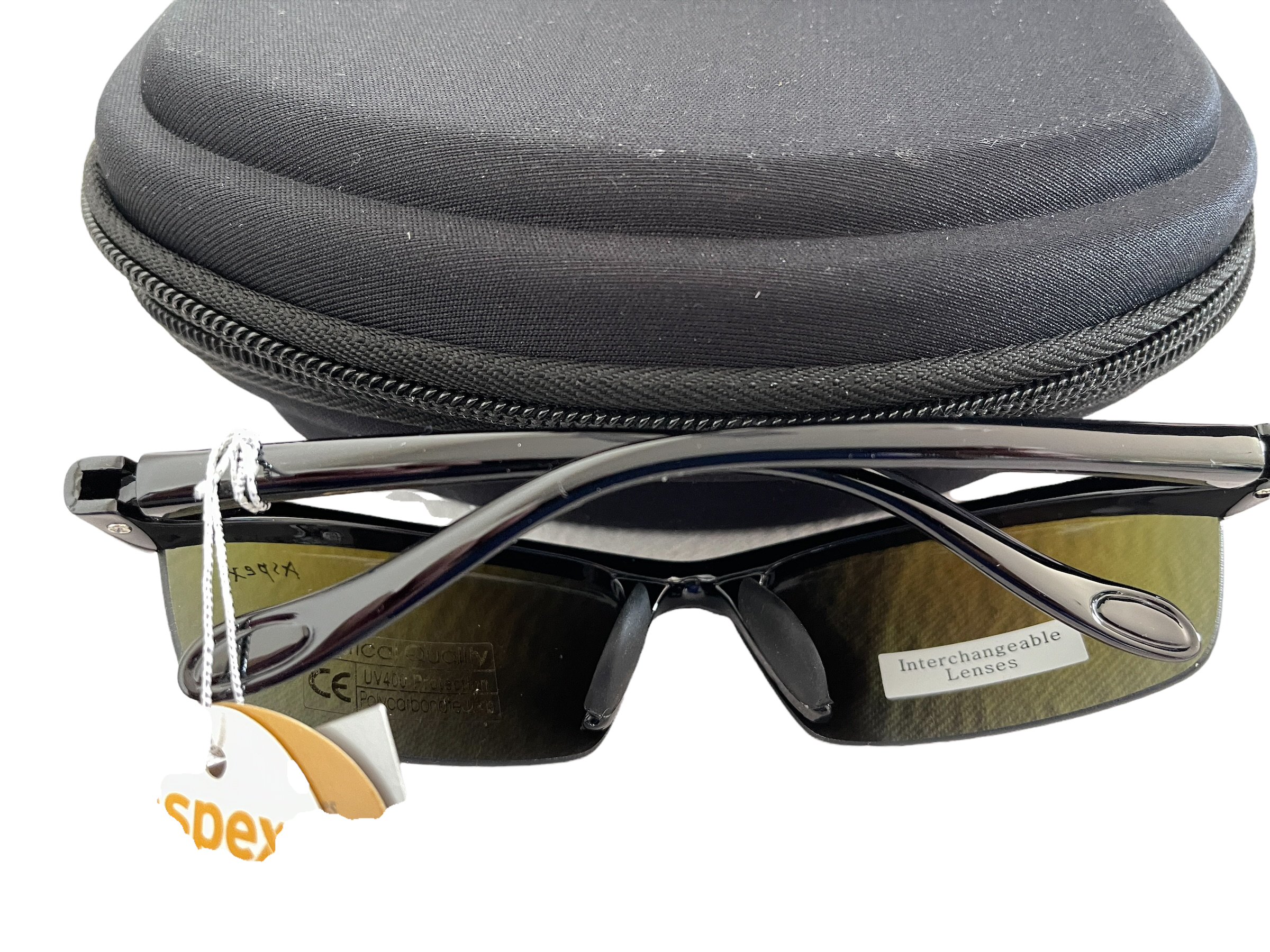 Aspex Sunglasses with Case Cloth Lenses Surplus Stock from Our private jet charter. - Image 3 of 5