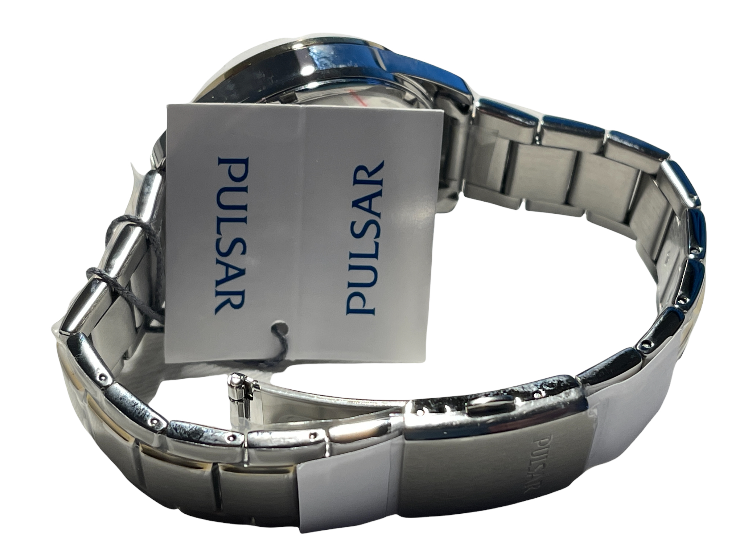 Pulsar PS9605X1 Gents Stainless Steel Men's Quartz Battery Watch On Bracelet with Date, 100M Water.. - Image 4 of 4