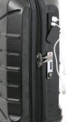 Lightweight ABS Hard Shell Travel Hold Check in Luggage Suitcase 4 Wheels, Black surplus stock fr...