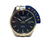 Pulsar PS9605X1 Gents Stainless Steel Men's Quartz Battery Watch On Bracelet with Date, 100M Water..