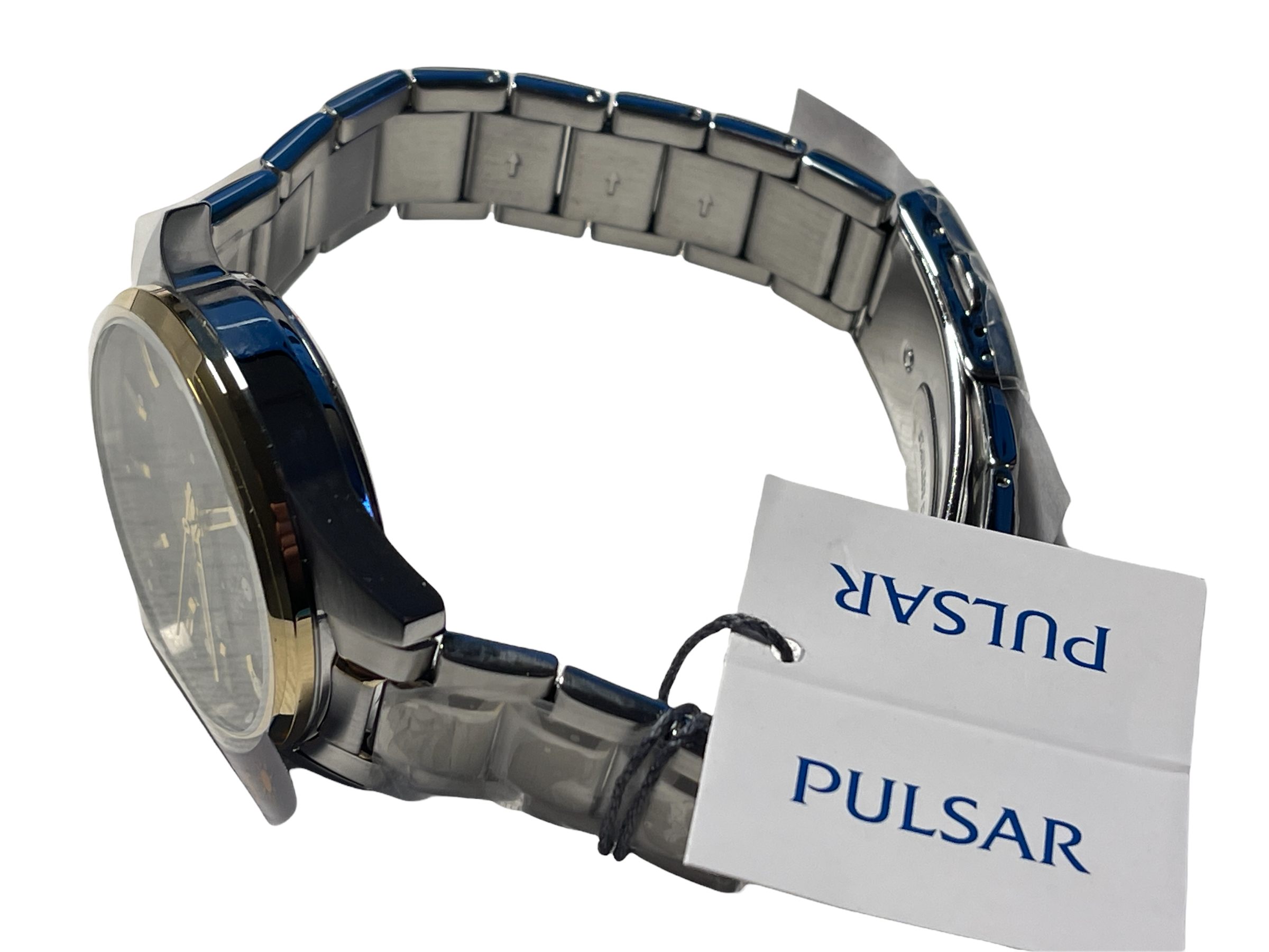 Pulsar PS9605X1 Gents Stainless Steel Men's Quartz Battery Watch On Bracelet with Date, 100M Water.. - Image 3 of 4