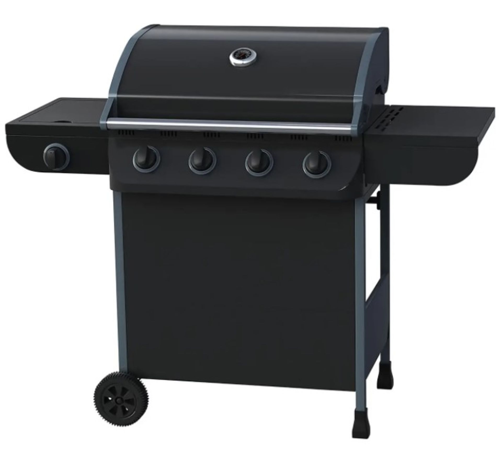 (34/P) RRP £390. Texas Stardom 4 Burner Gas BBQ. Can Cook Up To 25 Burgers At A Time. Four Burner... - Image 4 of 5