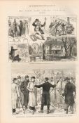 Irish Land League Meetings Fermanagh Waterford 1880 Antique