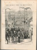 Queen Victoria Visit To Birmingham Antique 1887 Newspaper