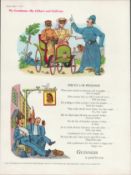 Guinness 1962 Original Print The P.C.'s Of Penzance-G.E.This Print Is Over 60 Years Old And Is No...
