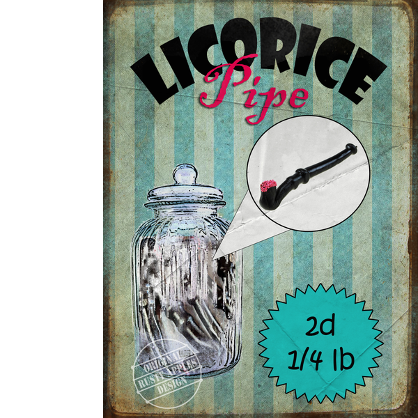 Traditional Sweet Shop Favourites "" Liquorice Pipes""