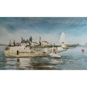 WW2 Short Sunderland Flying Boat Metal Wall Art
