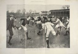 England And Ireland Rugby Home Nations Championship Match 1898
