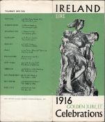 Rare 1966 Easter Rising 50th Anniversary. Programme of Events Brochure