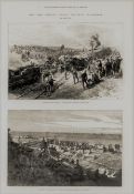 Antique 1880 Railway Train Crash Wennington Berwick Lancaster