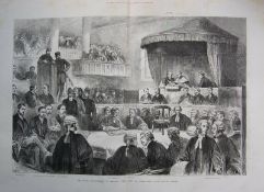 1887 Irish Land Wars Mr William O’Brien on Trial Helping Tenants