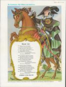 Guinness 1962 Original Print Napoleon Waterloo-G.E. 3861.AThis Print Is Over 60 Years Old And Is...