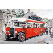 Reproduction Large Trams & Buses Metal Sign ""The Limerick Bus" "Reproduction Large Trams & Buses Me