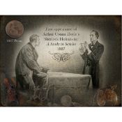 Sherlock Holmes ""Appears For The First Time"" 1887 Penny Metal Coin Gift Set