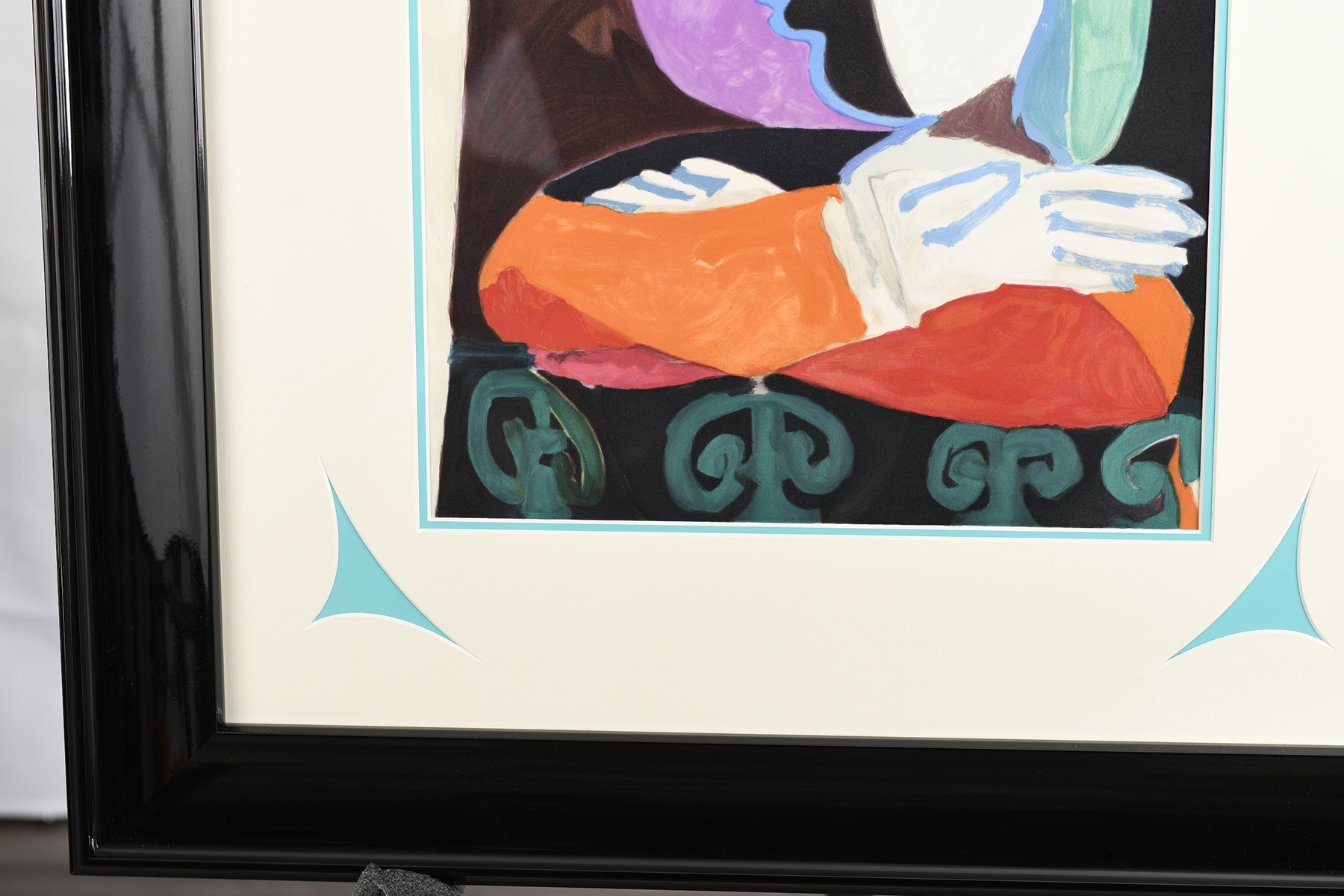 Limited Edition Lithograph by Pablo Picasso """"Femme au Balcon"""" from the Marina Picasso Collecti - Image 9 of 10