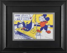 Roy Lichtenstein Limited Edition on Metal