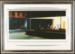 Edward Hopper Limited Edition """"Nighthawks""""