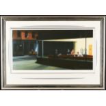 Edward Hopper Limited Edition """"Nighthawks""""