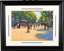 John Mackie Original Framed Pastel Painting