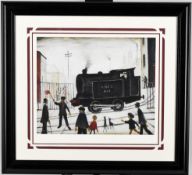 L.S. Lowry Limited Edition """"Level Crossing""""