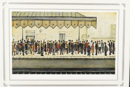 L.S. Lowry Limited Edition """"The Railway Platform""""