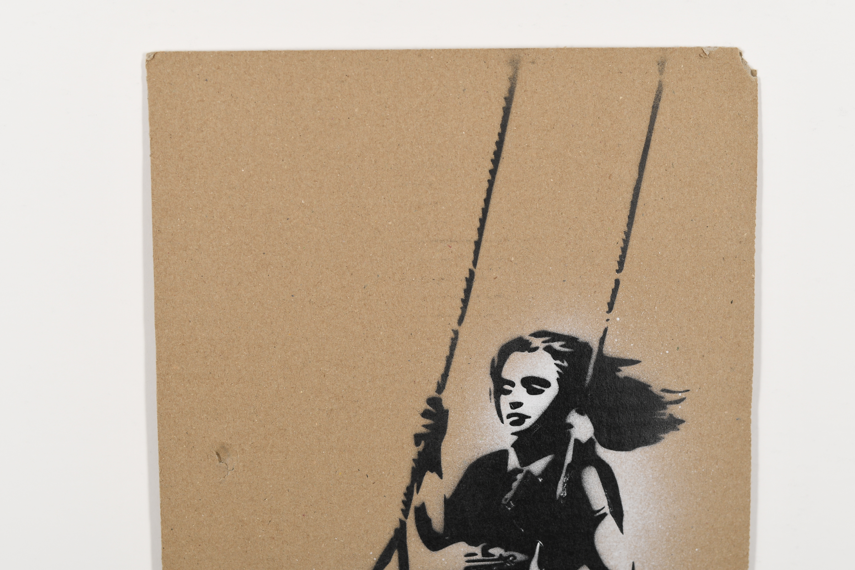 Banksy Aerosol and Stencil Artwork. - Image 5 of 11