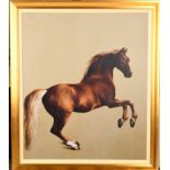 Stunning 6ft x 5ft George Stubbs """"Whistlejacket"""" Limited Edition on Canvas.