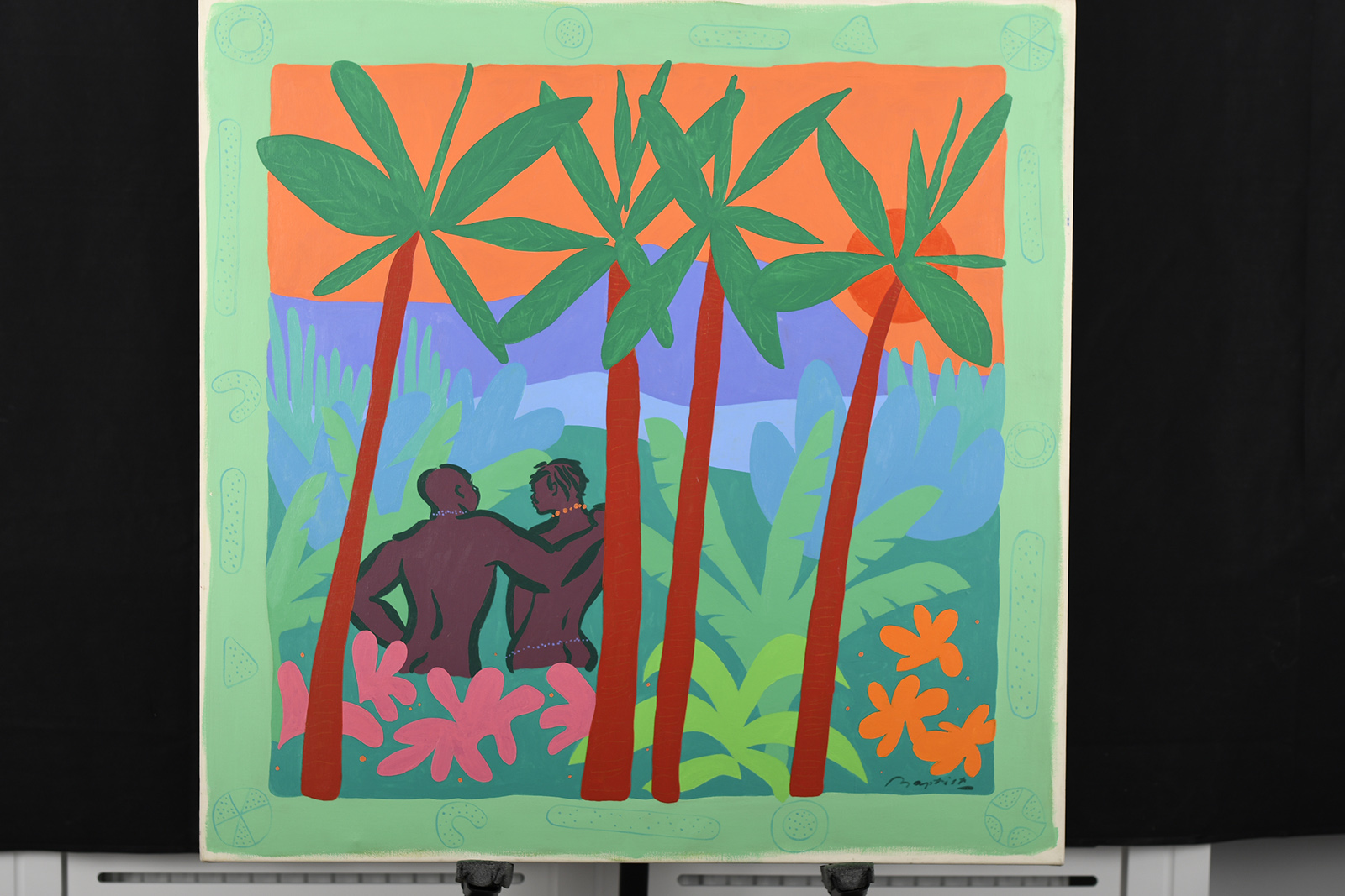 Original Painting by Gerry Baptist Titled """"The Garden of Eden""""