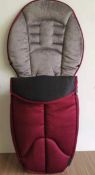 Title: J-CARBON FOOTMUFF- PERSIAN RED- RRP £95Description: J-CARBON FOOTMUFF- PERSIAN RED- RRP £