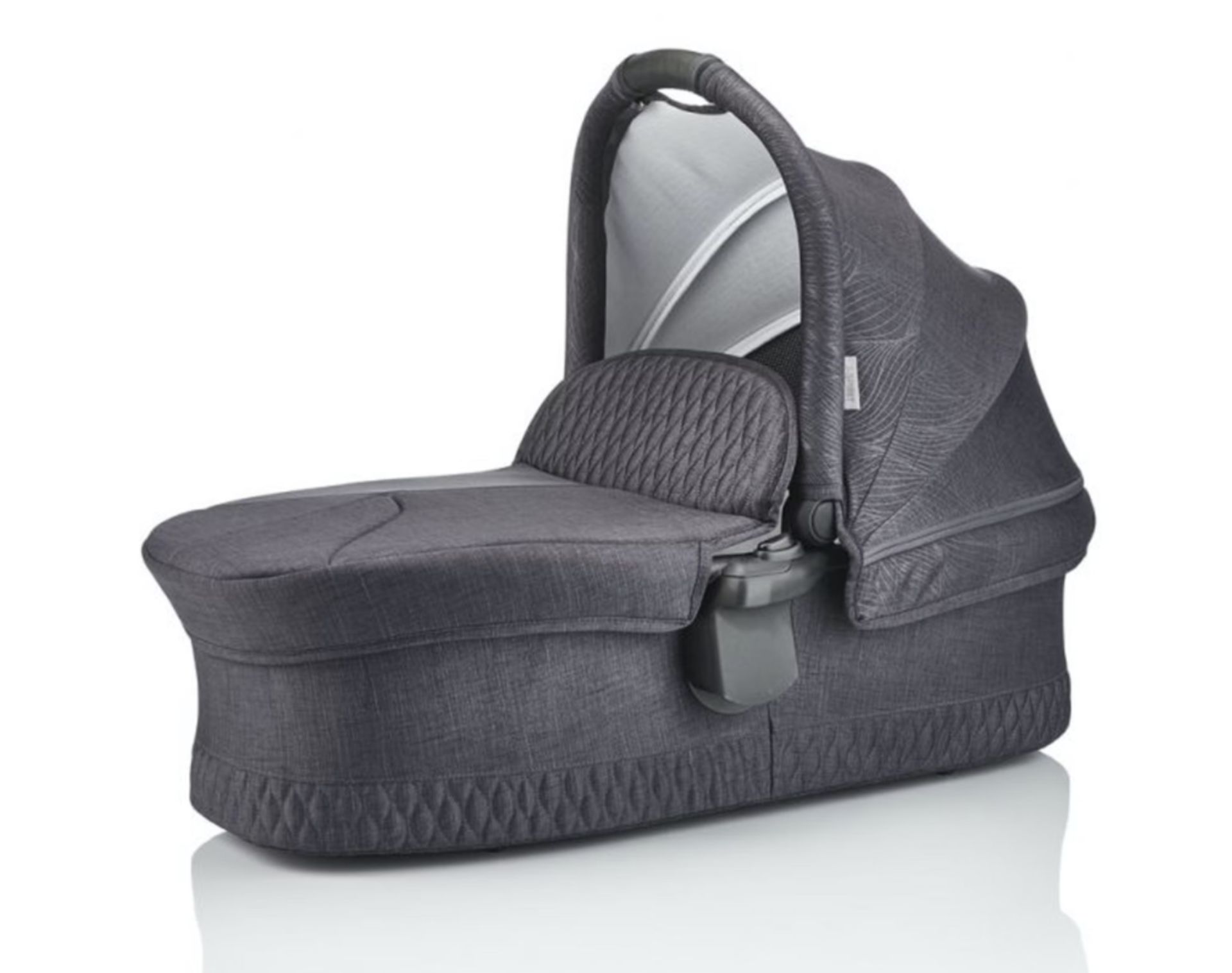 Title: Junior Jones J-SPIRIT Carrycot, Graphite Black RRP £200Description: Junior Jones J-SPIRIT