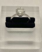 Beautiful 2.23 CT Natural Diamond Ring With 18k Gold