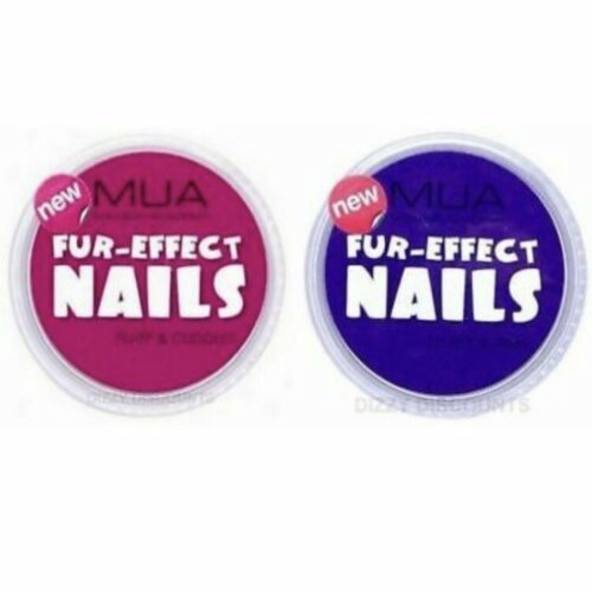 24 x Make Up Academy Fur Effect Nails Boo Fluff - RRP 4.50 EACH