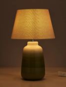 Title: (5/11C) Lot RRP £90. 3x Green Reactive Glaze Table Lamp RRP £30 Each. (All Units Appear As