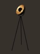 Title: (10/10J) Lot RRP £100. 2x Dome Black Tripod Floor Lamp RRP £50 Each.Description: (10/10J) Lot