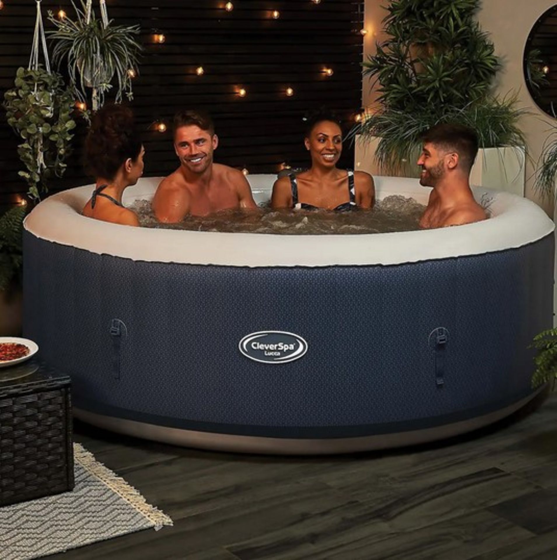 (11/Mez) RRP £480. Clever Spa Lucca 6 person Hot Tub. (Unchecked Direct Warehouse Return). - Image 4 of 4