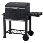 (112/Mez) RRP £140. Texas Franklin Charcoal BBQ. (Appears Unused And Complete)