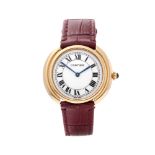 Cartier Vendome 18K Yellow Gold Watch 78090