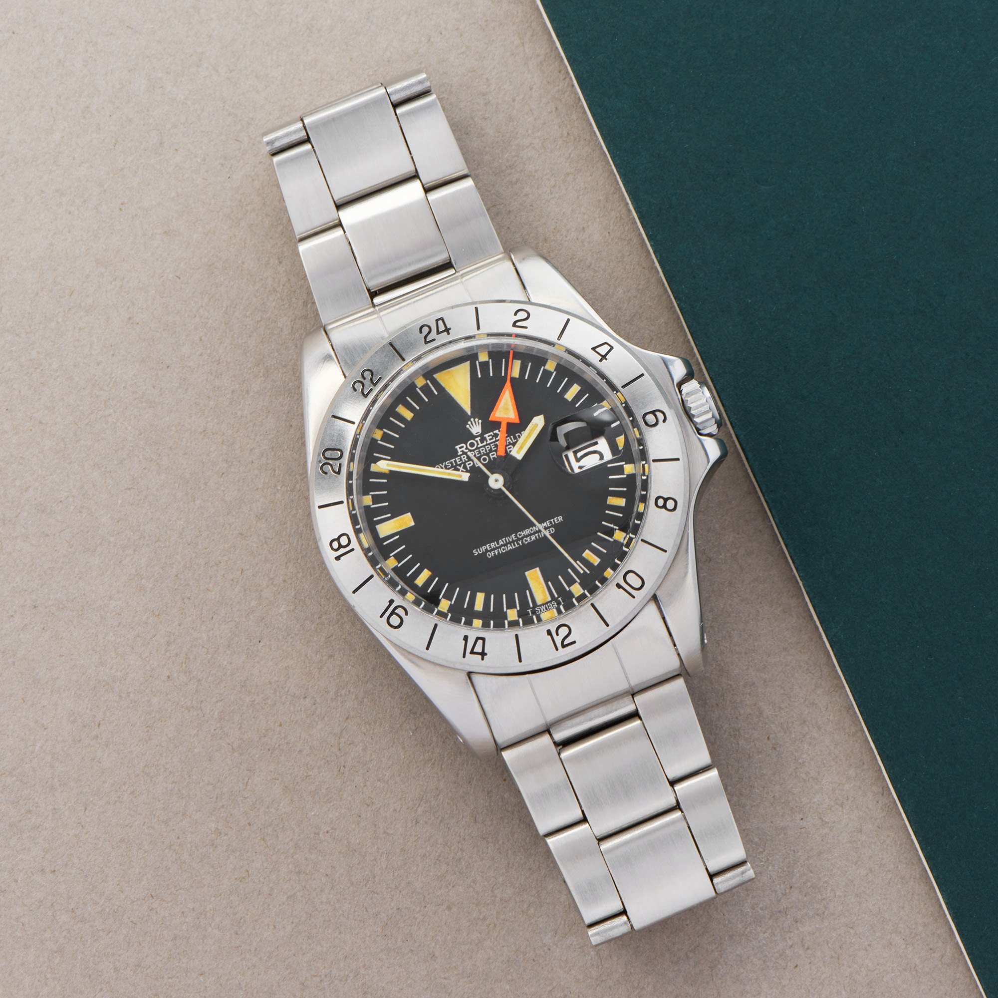 Rolex Explorer II MK1 Steve Mcqueen Stainless Steel Watch 1655 - Image 2 of 11