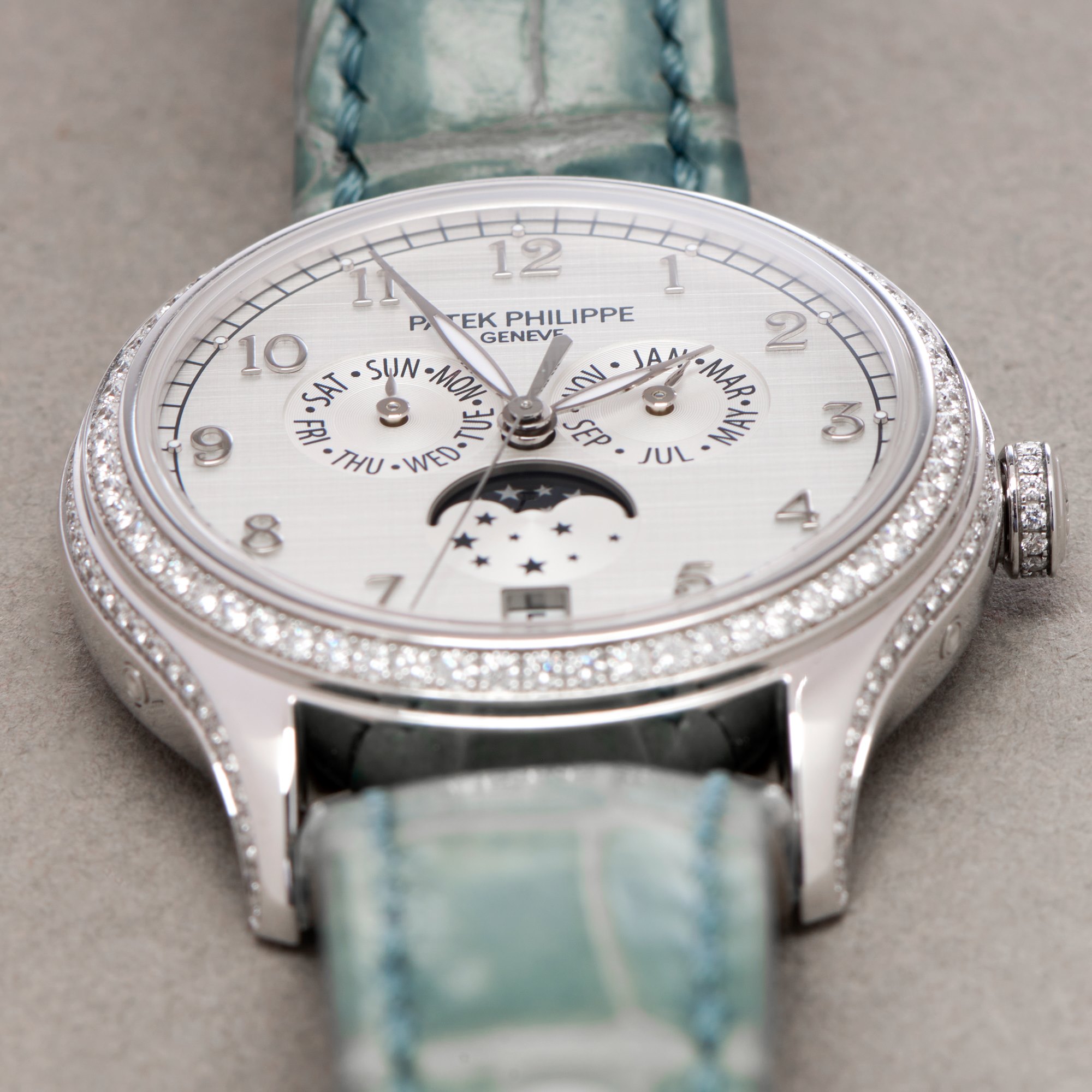 Patek Philippe Complications Annual Calendar 18K White Gold Watch 4947G-010 - Image 8 of 11