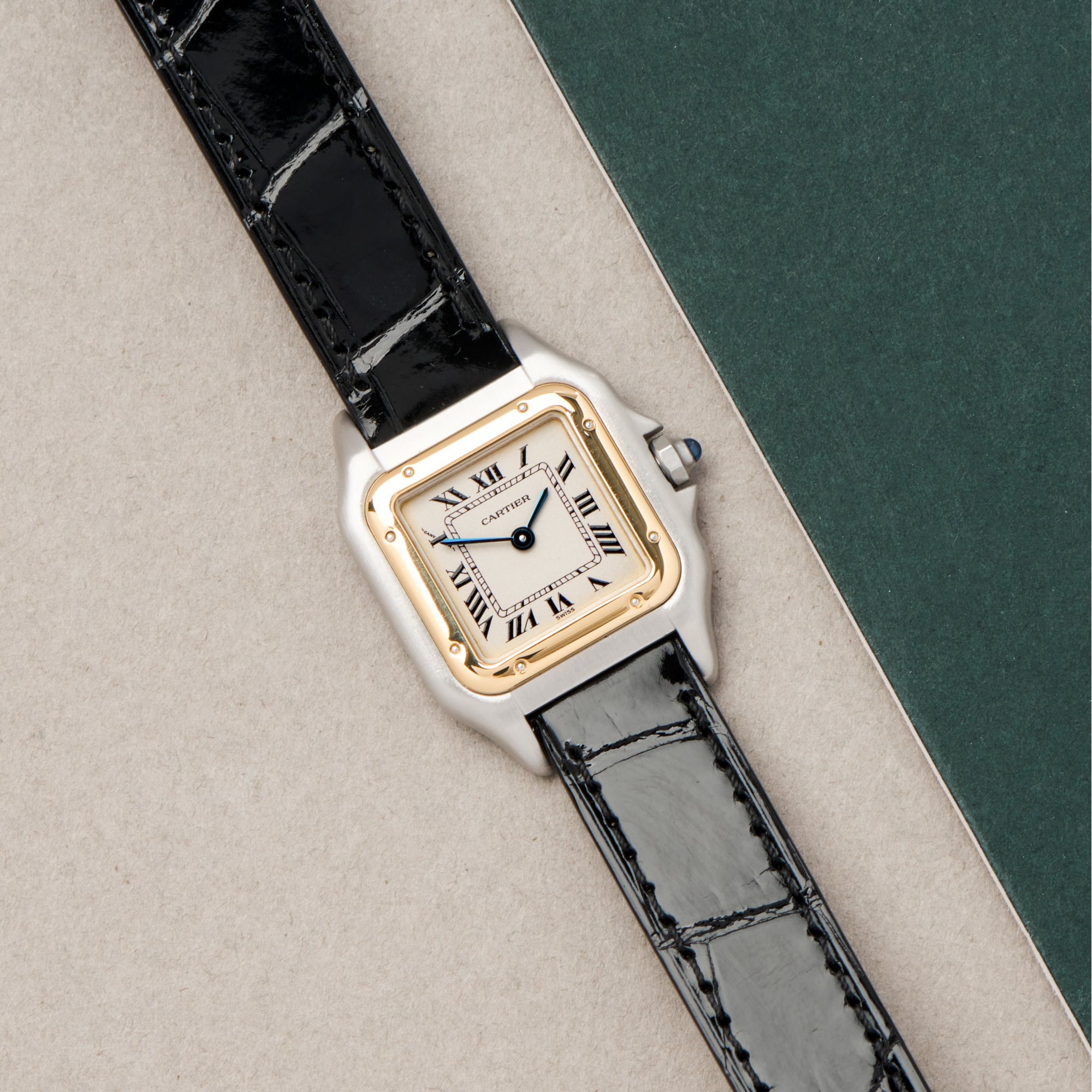 Cartier Panthère 18K Yellow Gold & Stainless Steel Watch W250295A or 1120 - Image 2 of 11