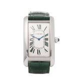 Cartier Tank Americaine Limited Edition of 30 Pieces Platinum - Watch W2604351 or 1734D