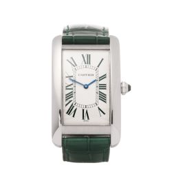 Cartier Tank Americaine Limited Edition of 30 Pieces Platinum - Watch W2604351 or 1734D