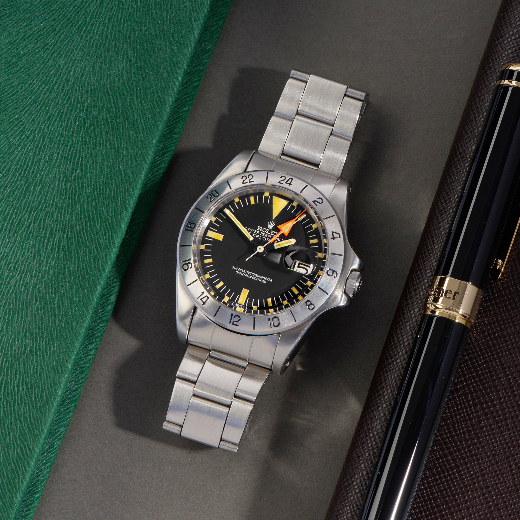 Rolex Explorer II MK1 Steve Mcqueen Stainless Steel Watch 1655 - Image 10 of 11