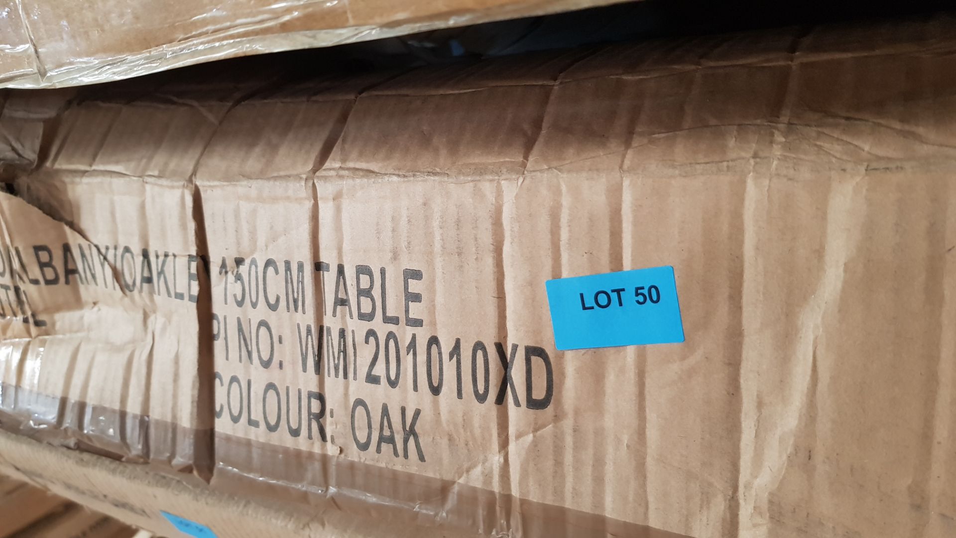 (50/Mez) RRP £250. Oxford 150cm Solid Oak Table. (1500x 900x 760mm) - Image 4 of 4