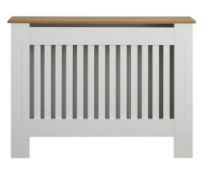 (4/Mez) Lloyd Pascal Two Tone Medium Radiator Cabinet. (81.5Hx111.5Wx19D)