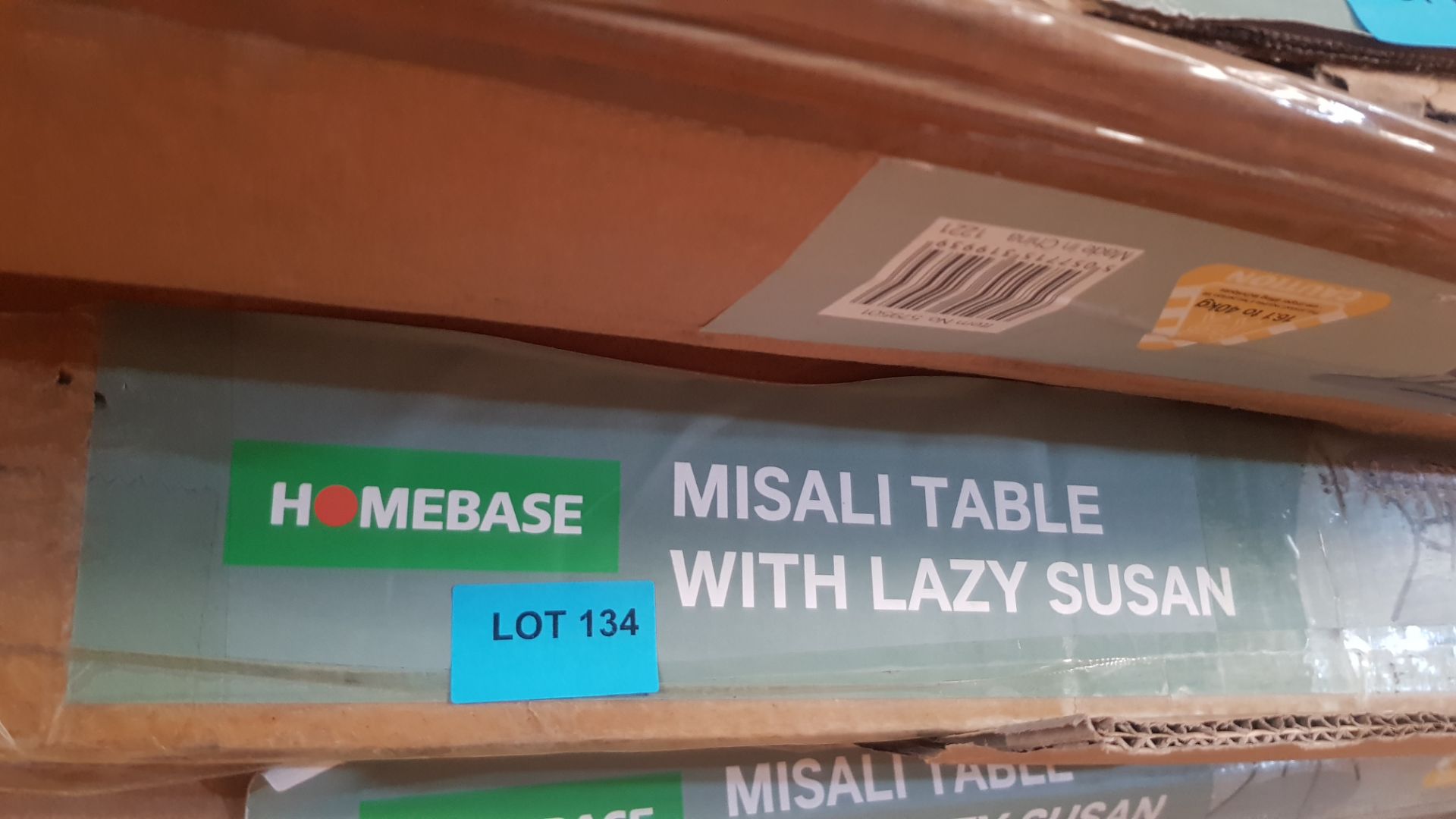 (134/Mez) RRP £250. Misali Table With Lazy Susan. Rust Resistant Aluminum. Minimum Assembly. (H74... - Image 2 of 2